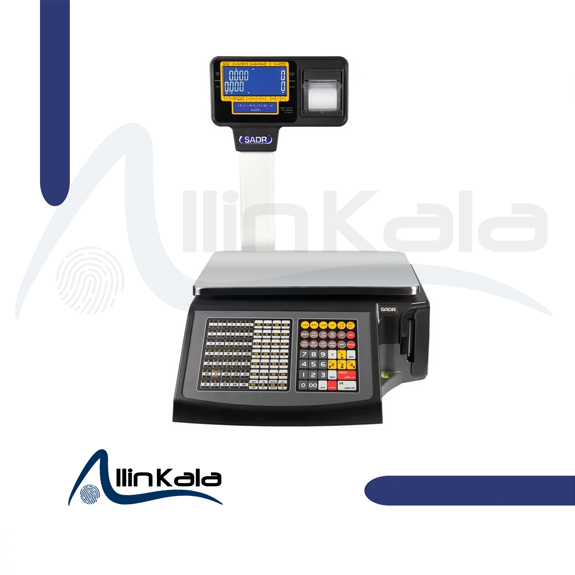 ترازوی دیجیتال لیبل پرینت صدر مدل  LSG 24d