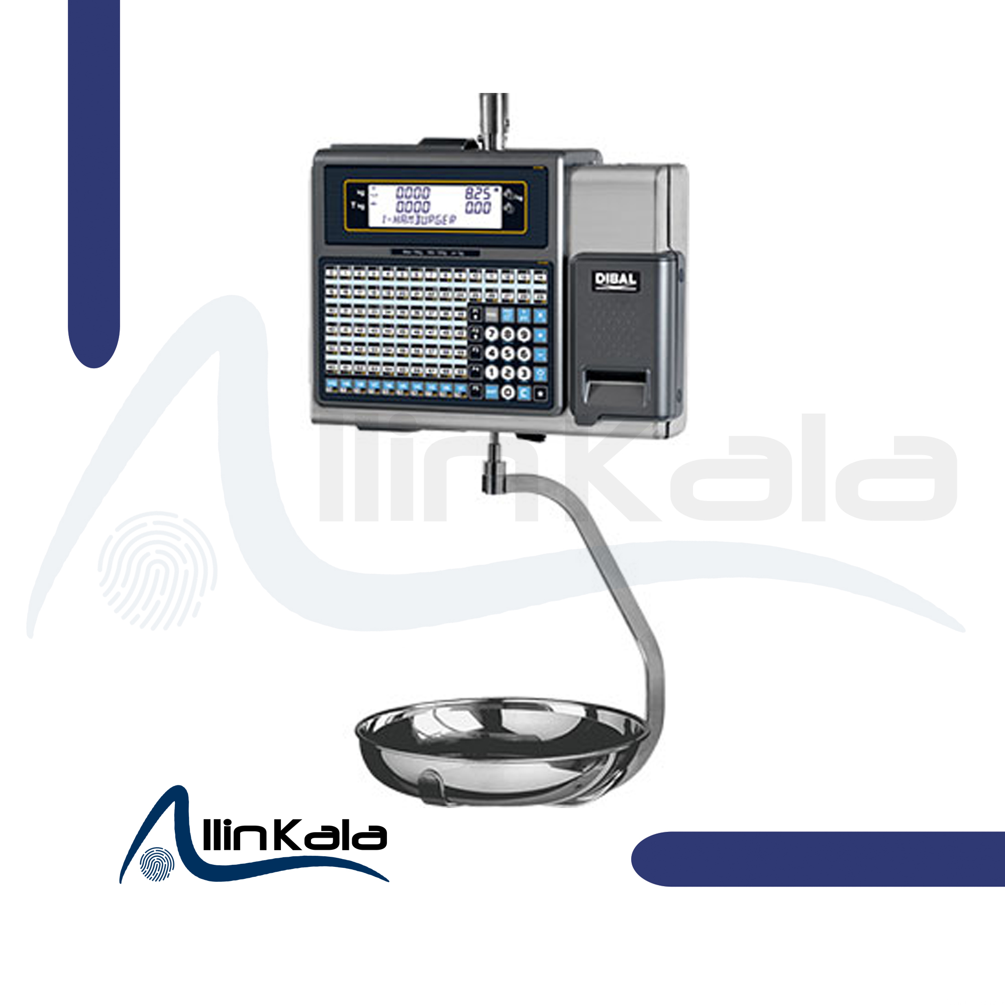 ترازوی دیجیتال لیبل پرینت دیبال مدل M-525 HANGING